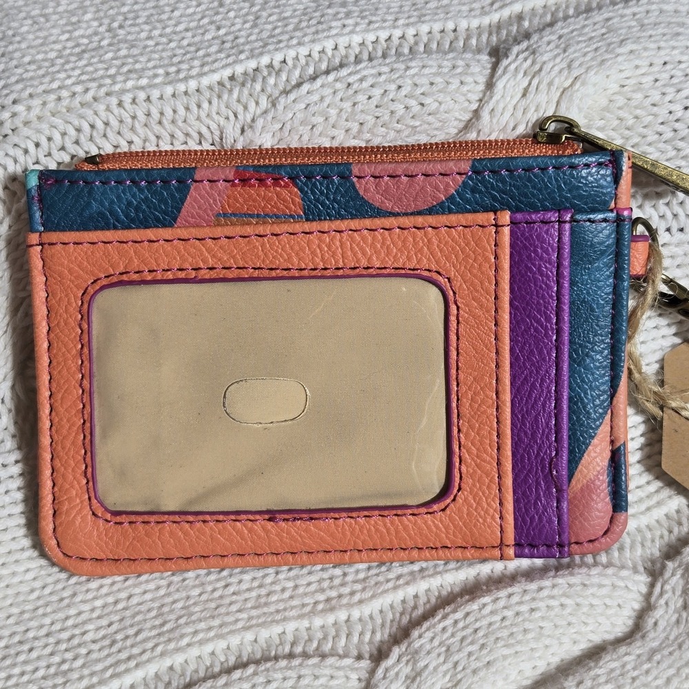NEW Western Catchfly Card And Keys Keychain Coin Purse Wallet Cowboy Hat RFID